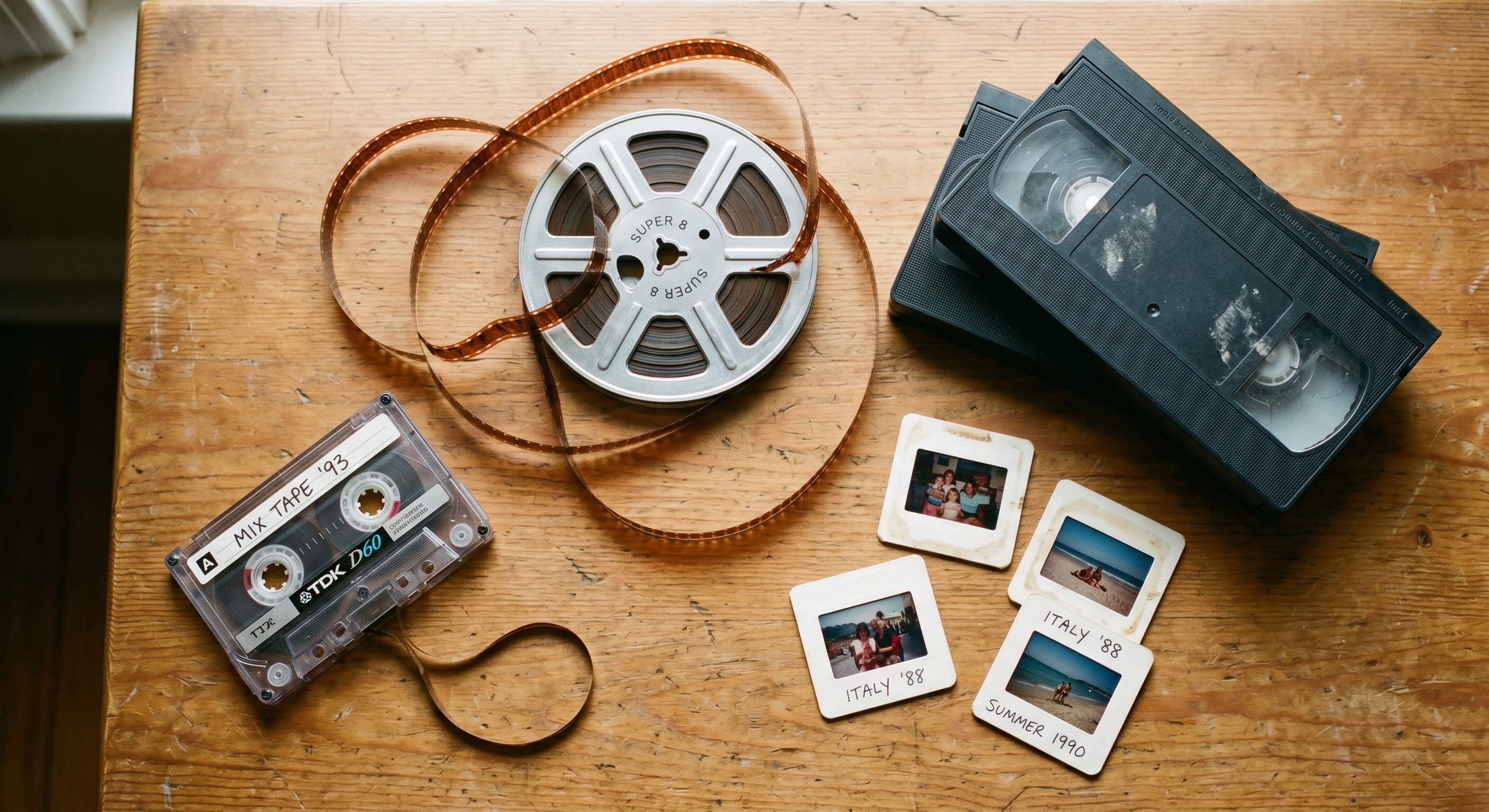 How old is my tape, film or slide?